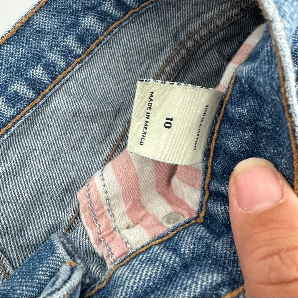 Vintage London jean original classic medium wash jean shorts